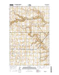 Dahlen 2014 topographic map thumbnail