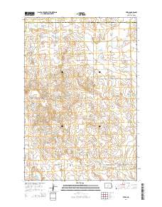 Freda 2014 topographic map thumbnail