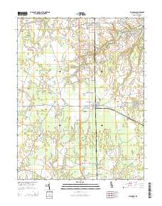 Ellendale 2014 topographic map thumbnail