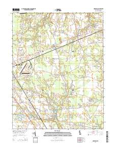 Harbeson 2014 topographic map thumbnail