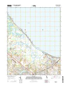 Lewes 2014 topographic map thumbnail