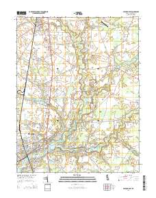Seaford East 2014 topographic map thumbnail