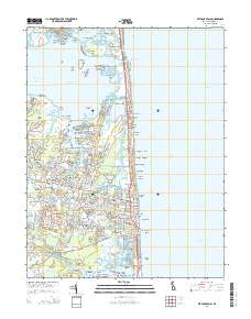 Bethany Beach 2014 topographic map thumbnail