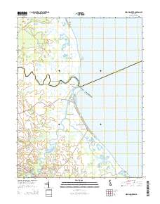 Mispillion River 2014 topographic map thumbnail