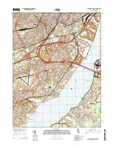 Wilmington South 2014 topographic map thumbnail
