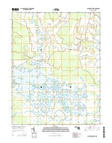 Blackwater River 2014 topographic map thumbnail