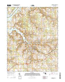 Centreville 2014 topographic map thumbnail