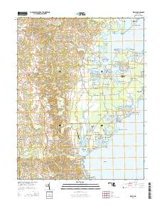Deale 2014 topographic map thumbnail