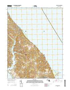 Cove Point 2014 topographic map thumbnail