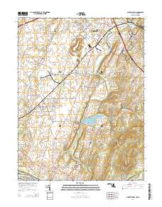 Buckeystown 2014 topographic map thumbnail
