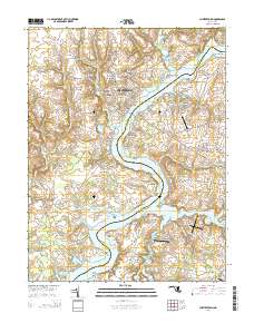 Chestertown 2014 topographic map thumbnail