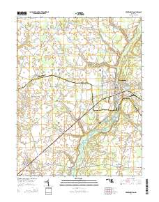 Federalsburg 2014 topographic map thumbnail
