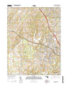 Germantown 2014 topographic map thumbnail