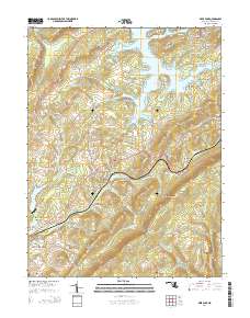 Deer Park 2014 topographic map thumbnail