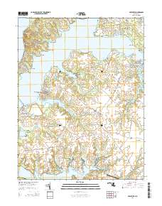 Earleville 2014 topographic map thumbnail
