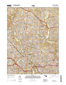 Kensington 2014 topographic map thumbnail