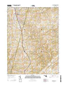 Hampstead 2014 topographic map thumbnail