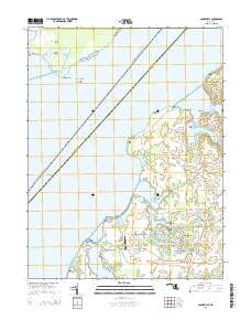 Hanesville 2014 topographic map thumbnail