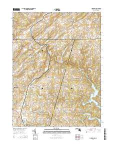 Lineboro 2014 topographic map thumbnail