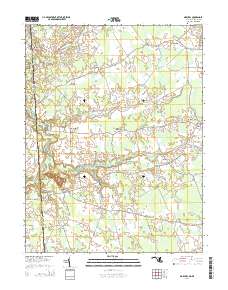 Marydel 2014 topographic map thumbnail