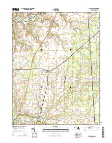 Millington 2014 topographic map thumbnail