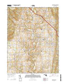 Middletown 2014 topographic map thumbnail