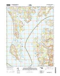 Langford Creek 2014 topographic map thumbnail
