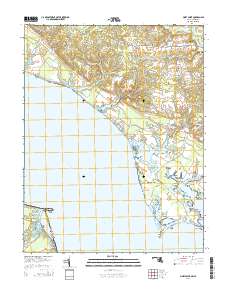 Piney Point 2014 topographic map thumbnail