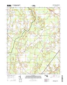 Ninepin Branch 2014 topographic map thumbnail