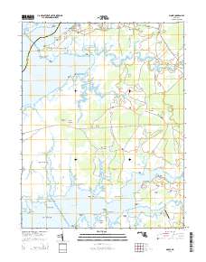 Monie 2014 topographic map thumbnail