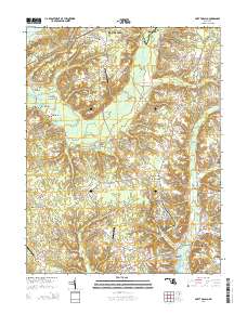 Port Tobacco 2014 topographic map thumbnail