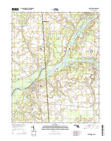 Sharptown 2014 topographic map thumbnail