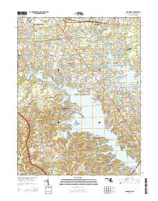Round Bay 2014 topographic map thumbnail
