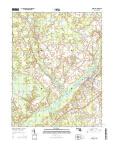 Snow Hill 2014 topographic map thumbnail