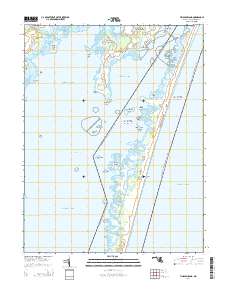 Tingles Island 2014 topographic map thumbnail