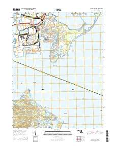 Sparrows Point 2014 topographic map thumbnail