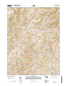 Winfield 2014 topographic map thumbnail