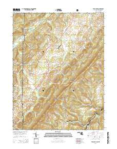 Table Rock 2014 topographic map thumbnail