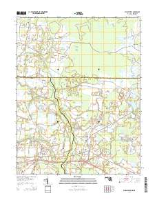 Whaleyville 2014 topographic map thumbnail