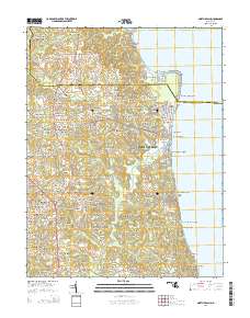 North Beach 2014 topographic map thumbnail