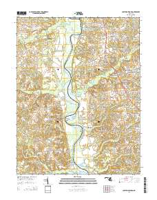 Lower Marlboro 2014 topographic map thumbnail