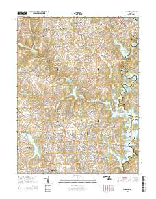 Finksburg 2014 topographic map thumbnail