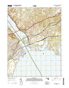 Havre De Grace 2014 topographic map thumbnail