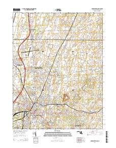 Hagerstown 2014 topographic map thumbnail