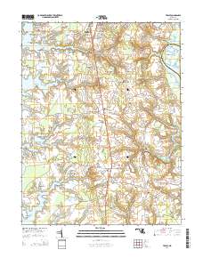 Trappe 2014 topographic map thumbnail
