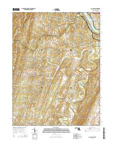 Big Pool 2014 topographic map thumbnail