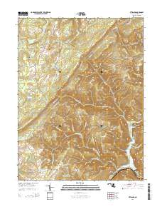 Bittinger 2014 topographic map thumbnail
