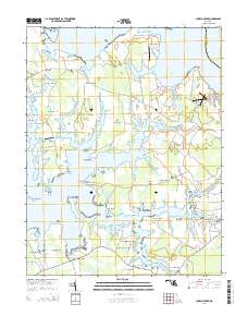 Church Creek 2014 topographic map thumbnail
