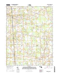 Burrsville 2014 topographic map thumbnail