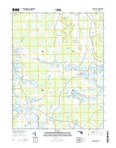 Golden Hill 2014 topographic map thumbnail